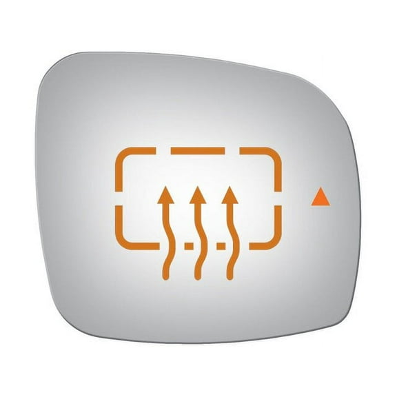 Right Door Mirror Glass - Compatible with 2011 - 2020 Dodge Grand Caravan 2012 2013 2014 2015 2016 2017 2018 2019