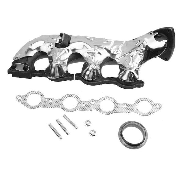 Right Exhaust Manifold 1 - Compatible with 2001 - 2002 Chevy Silverado 2500 HD 6.0L V8