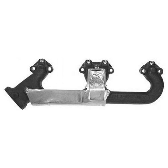 Right Exhaust Manifold - Compatible with 1969 - 1981 Chevy Camaro 1970 1971 1972 1973 1974 1975 1976 1977 1978 1979 1980