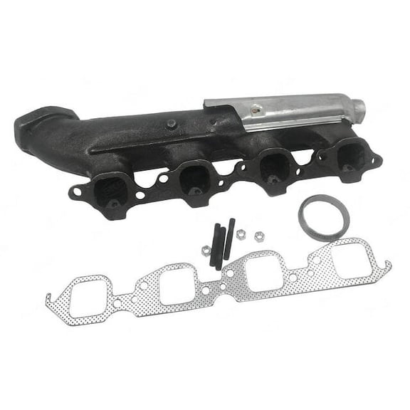 Right Exhaust Manifold - Compatible with 1988 - 1995 GMC C3500 7.4L V8 1989 1990 1991 1992 1993 1994