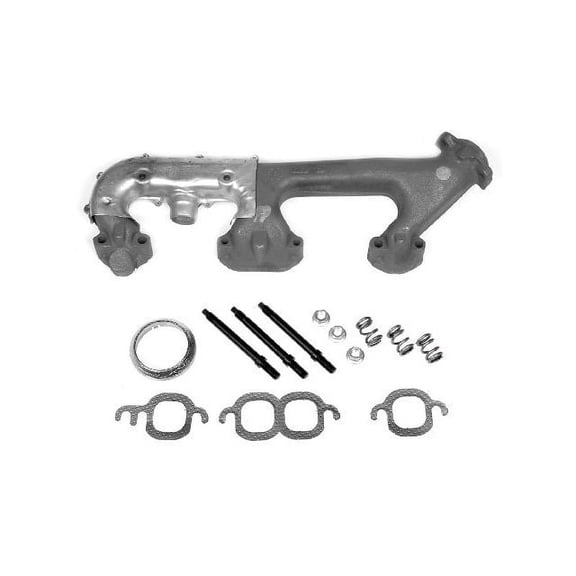 Right Exhaust Manifold - Compatible with 1991 - 1996 Chevy G30 5.7L V8 1992 1993 1994 1995