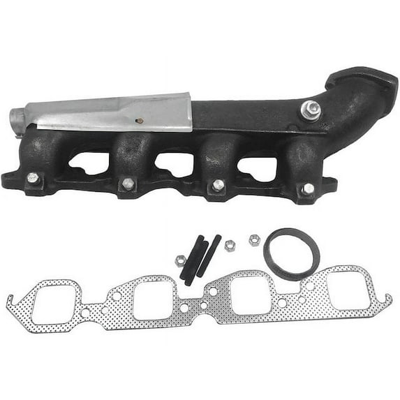 Right Exhaust Manifold - Compatible with 1992 - 1995 GMC K2500 Suburban 7.4L V8 1993 1994