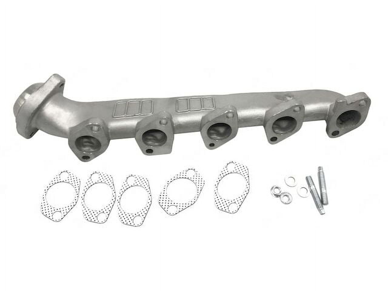 Right Exhaust Manifold - Compatible with 2000 - 2014 Ford E-350 Super Duty 6.8L V10 2001 2002 2003 2004 2005 2006 2007 2008 2009 2010 2011 2012 2013
