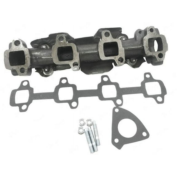 Right Exhaust Manifold - Compatible with 2007 - 2015 Chevy Silverado 3500 HD 6.6L V8 2008 2009 2010 2011 2012 2013 2014