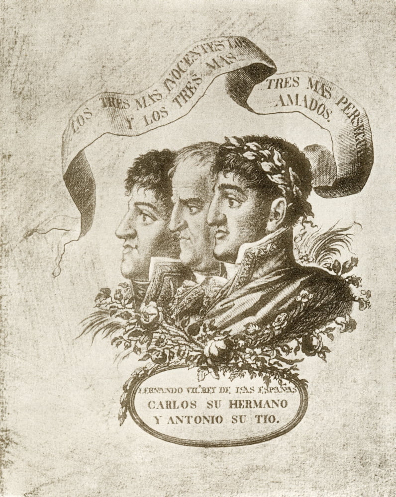 Right Ferdinand Vii Of Borb Canvas Art - Ken Welsh Design Pics (13 x 17)