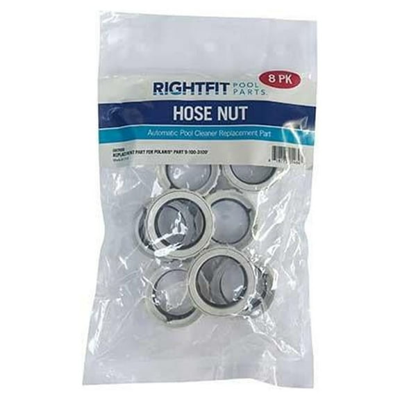 Right Fit Replacement Hose Nut for Polaris 360 Pool Cleaner, 8-Pack WBAPC059