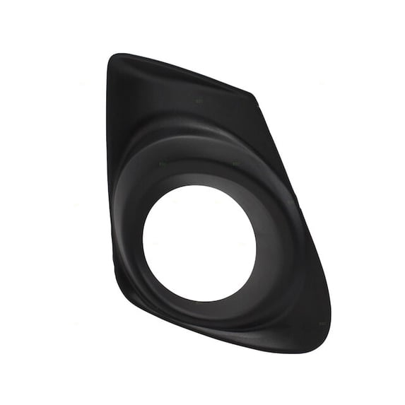 Right Fog Light Cover - Compatible with 2011 - 2013 Toyota Corolla Sedan 4-Door 1.8L 4-Cylinder Naturally Aspirated DOHC GAS 2012