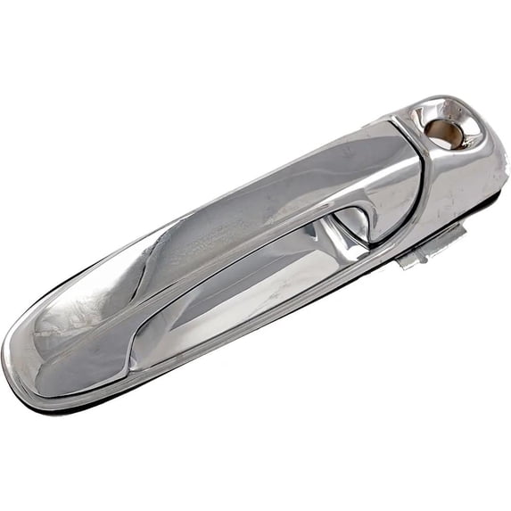 Right Front Exterior Door Handle Compatible with 1999-2007 Jeep Liberty Jeep Commander Jeep Grand Cherokee Chrome Without Key Hole 55394240AGCH 55394240AICH 91049 55394236AGCH