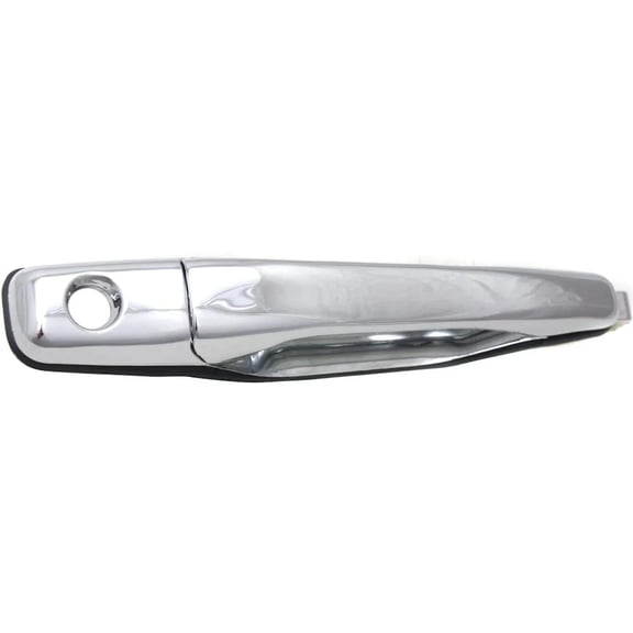Right Front Exterior Door Handle Compatible with 2002-2007 Mitsubishi Lancer Mitsubishi Outlander Chrome With Key Hole MR970307 Evolution SE LS Limited Oz Rally Ralliart Sportback