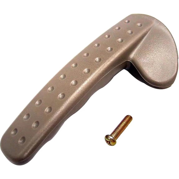 Right Front or Rear Interior Door Handle Compatible with 2002-2010 Dodge Ram Beige With Lock Button 82063 1CR96ZJ3AA 1500 Sport 1500 Srt-10 1500 Trx4 2500 All Submodels 2500 Laramie