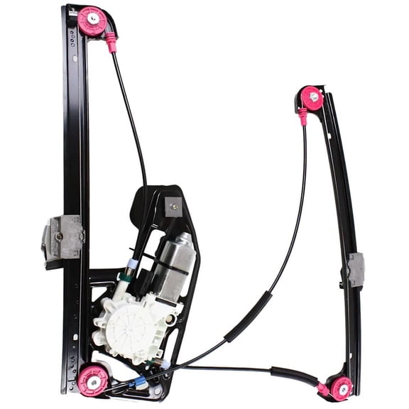 Front Right Power Window Regulator With Motor Compatible with 1995-2001 BMW 740i 4.4L (97-01) 740iL 4.0L (95) 4.4L (96-01) 750iL 5.4L (95-01) 740i BM1351106
