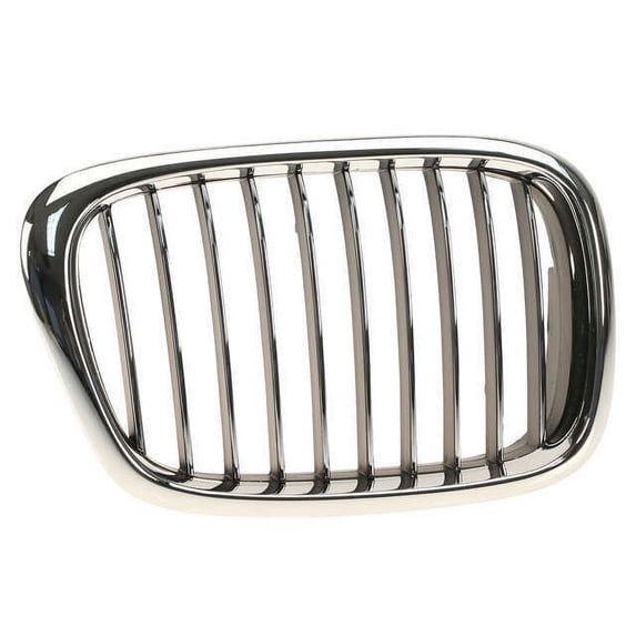 Right Grille Assembly - Compatible with 2000 - 2003 BMW 540i Wagon 2001 2002