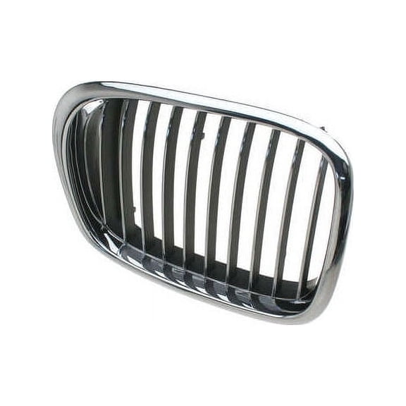 Right Grille Assembly - Compatible with 2000 - 2003 BMW 540i Wagon 2001 2002