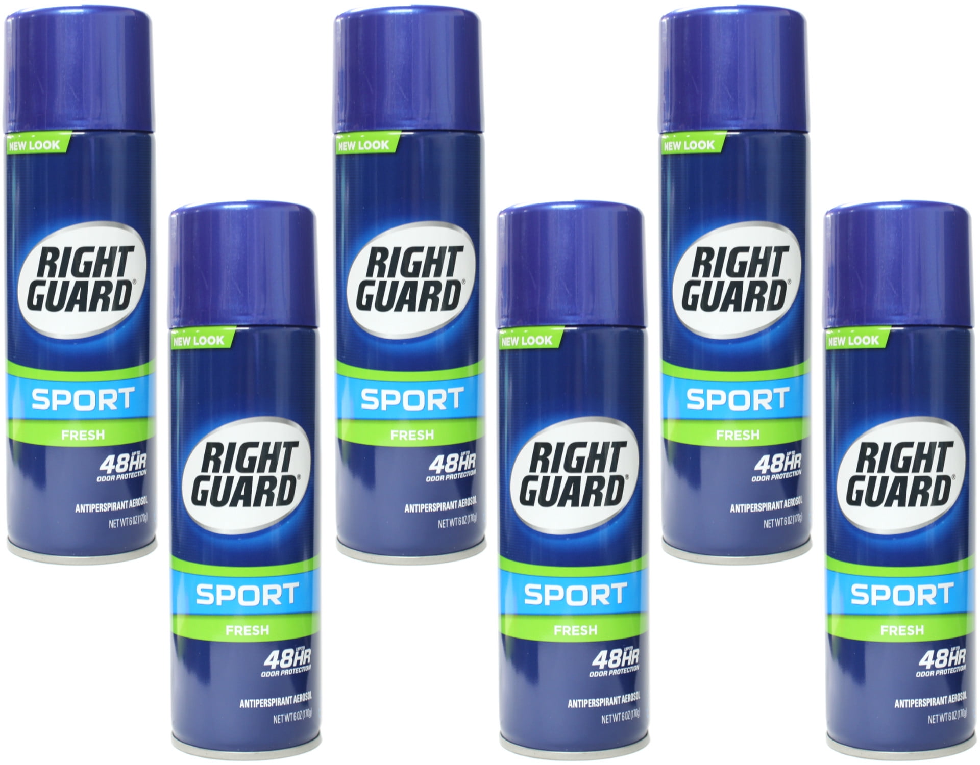 Right Guard Antiperspirant Spray, Sport Fresh 6 oz (Pack of 6