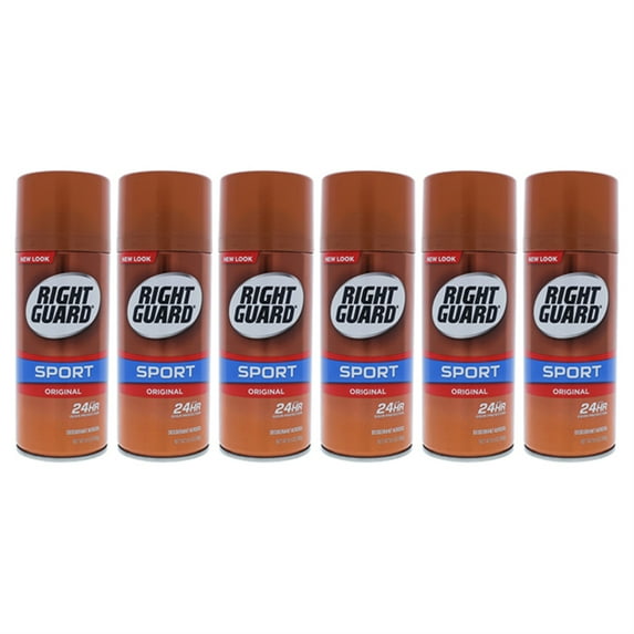 Right Guard Deodorant Aerosol Spray - Original - Pack of 6, Deodorant Spray 8.5 oz
