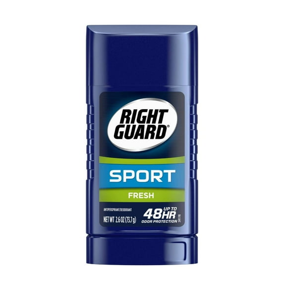 Right Guard Sport Antiperspirant Deodorant Invisible Solid Stick, Fresh, 2.6 Oz , 2 Pack