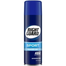 Right Guard Sport Antiperspirant & Deodorant Spray, Powder Dry Scent, 6 oz.