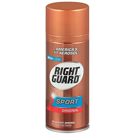 Right Guard Sport Deodorant, Aerosol, Original 8.5 oz