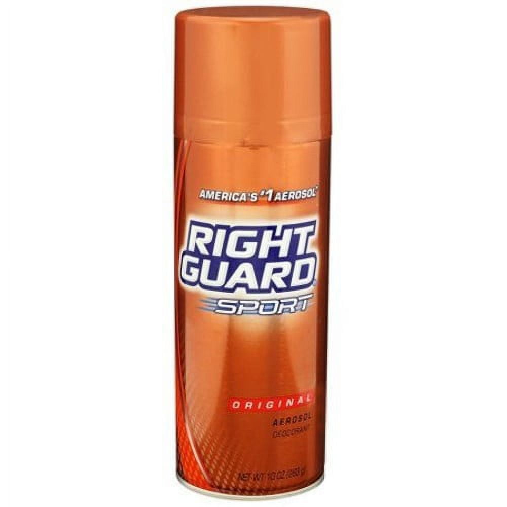 Right Guard Sport Deodorant Aerosol Spray, Original, 10Ounce (Pack of