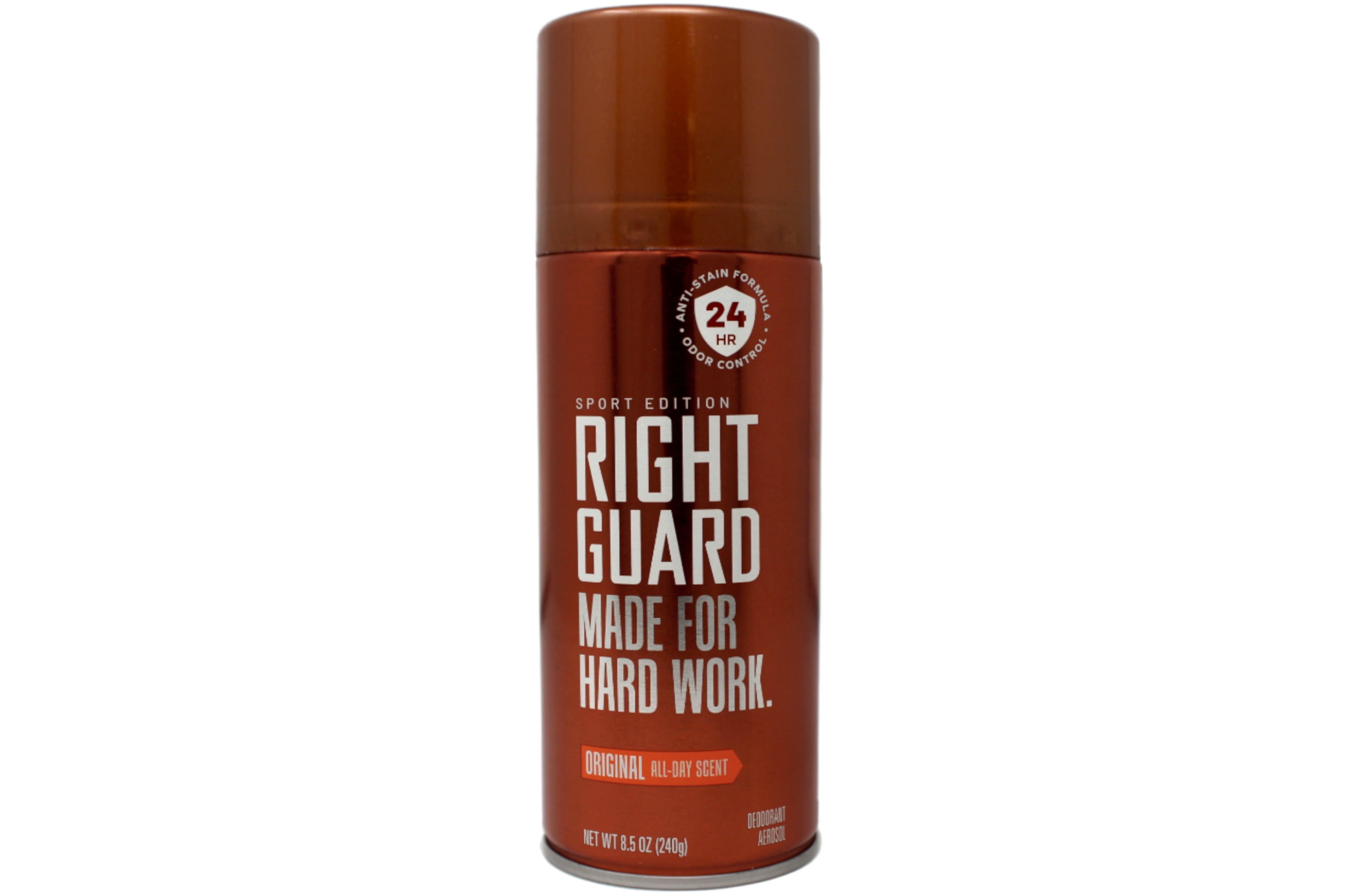 Right Guard Sport Deodorant Aerosol Spray, Original, 8.5 Ounce (Pack Of 12)