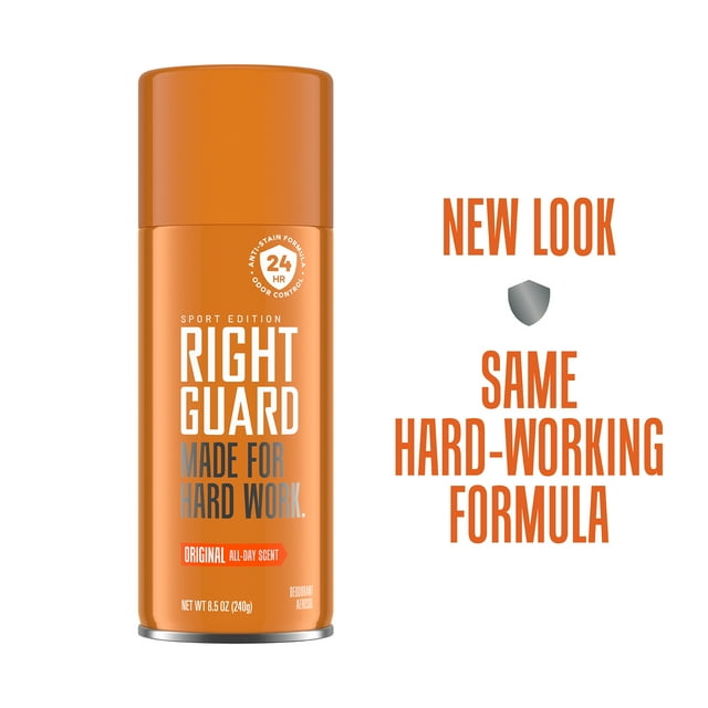 Right Guard Sport Deodorant Spray for Men, Aluminum Free, Original