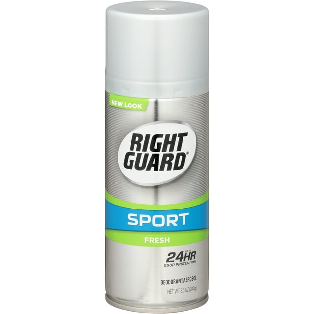 Right Guard Sport Fresh Deodorant Aerosol Spray, 8.5 oz (Pack of 6