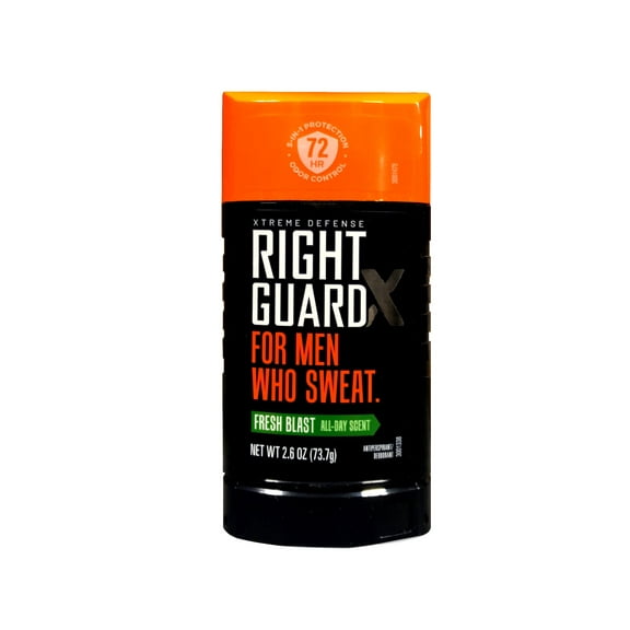 Right Guard Xtreme Defense 5 Anti-Perspirant Fresh Blast 2.60 oz (Pack of 8)