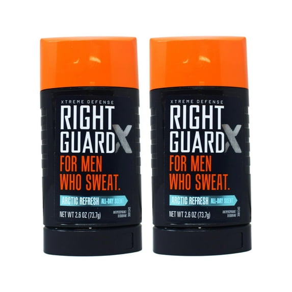 Right Guard Xtreme Defense 5 Arctic Refresh Antiperspirant & Deodorant 2.6 oz (Pack of 2)