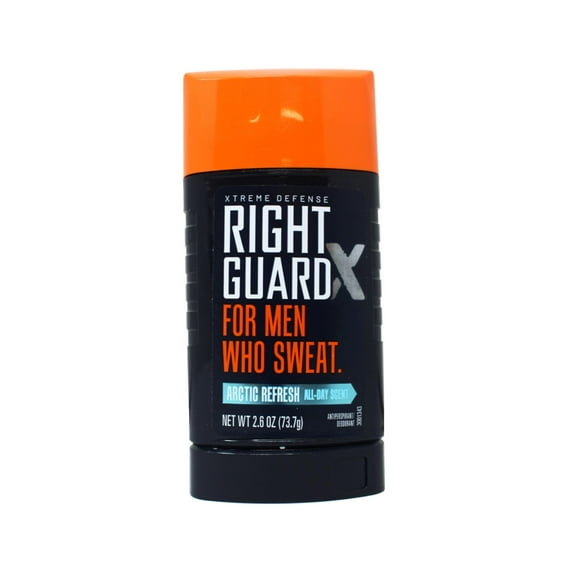 Right Guard Xtreme Defense Antiperspirant Deodorant Invisible Solid Stick, Arctic Refresh, 2.6 Ounce
