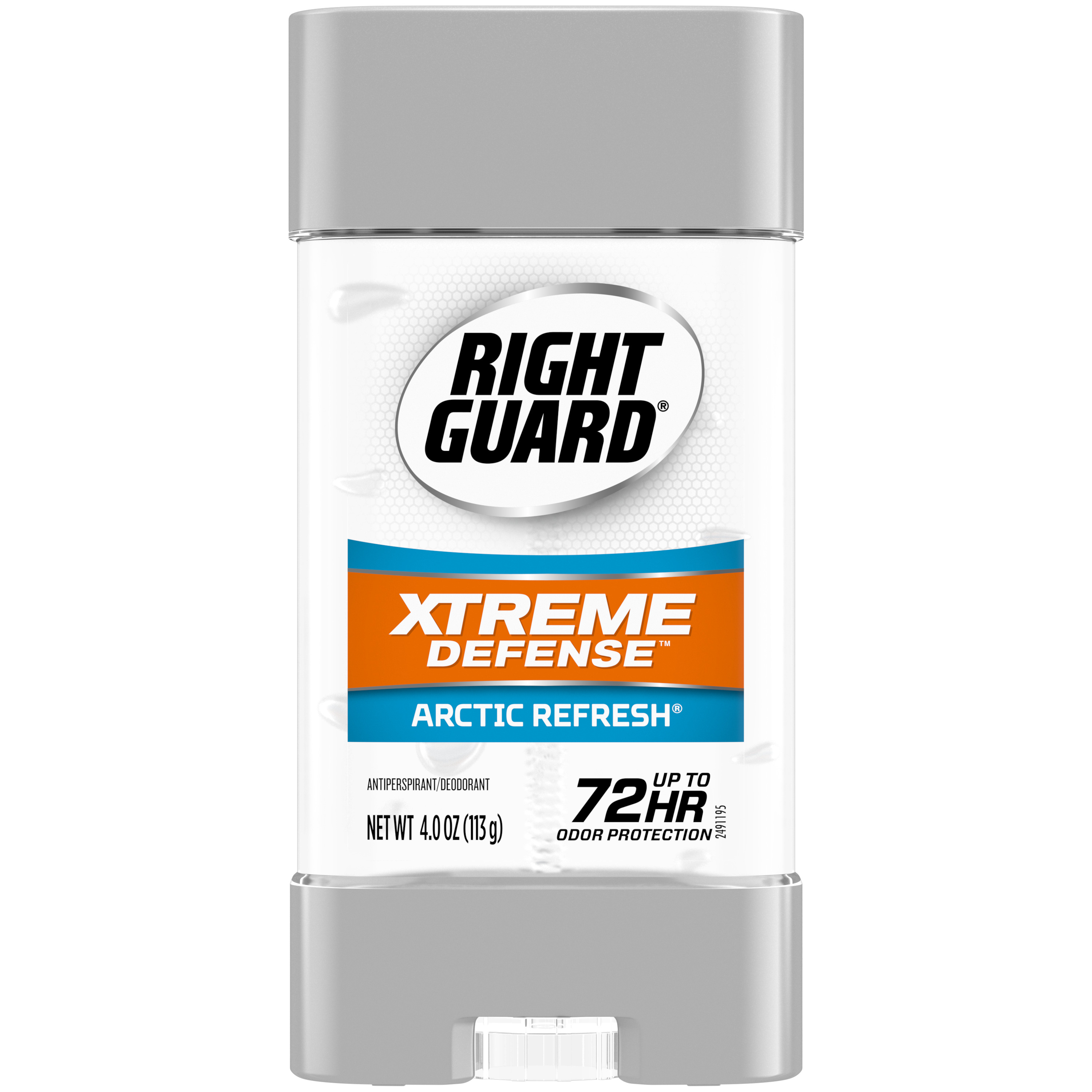 Right Guard Xtreme Defense Antiperspirant Deodorant Gel, Arctic Refresh, 4 oz - image 1 of 6
