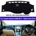 thumbnail image 1 of Right Hand Car Dash Mat Dashboard Cover For Toyota Alphard 2008 - 2015 2016 2017, 1 of 9