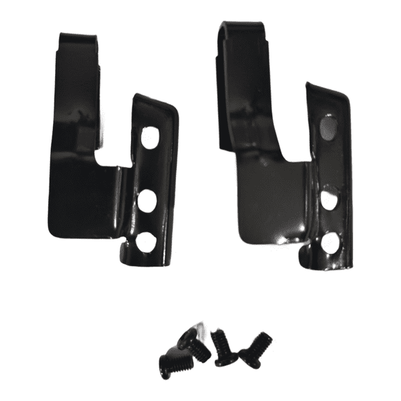 Right Hand Drive Wiper Adapter Pair, Metal Windshield Wiper Linkage For Cars, Black 2-Pack