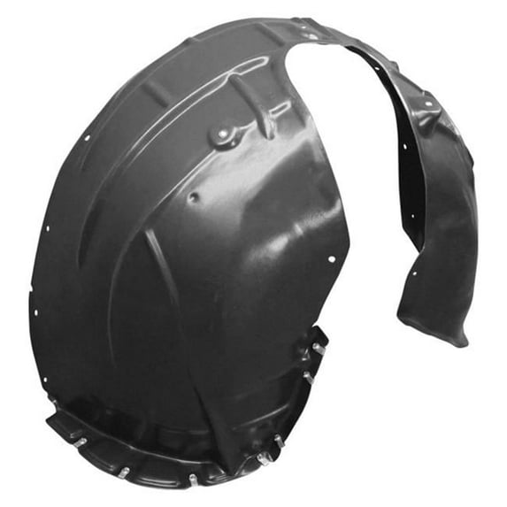 Right Hand Front Fender Inner Panel for 2016-2018 Buick Envision, Matte Black