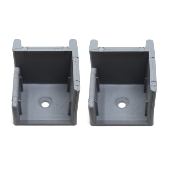 Right Hand Hinge Pontoon Door Stop 2 Pack Grey
