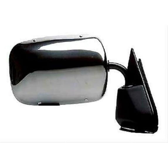 Right Hand Outside Rear View Power Heated Mirror with Man Fldg with Puddle Lamp, PTM-Smooth Cap & 6 Pin for 2002 Avalan 1500