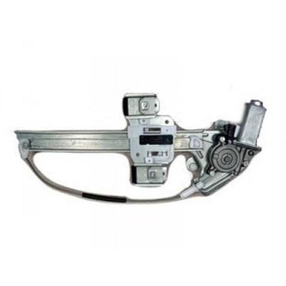 Right Hand Rear Power Window Regulator with Motor for 2000-2005 Buick Lesabre