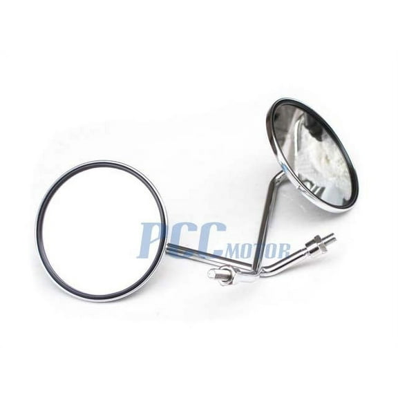 Right Hand Thread 10mm Mirrors FOR Moped Scooter Motorcycle MI02