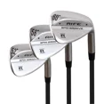thumbnail image 1 of Right Handed Rife Spin Groove Wedge Set (52/56/60) Lady Standard Length Graphite Shaft Lady Flex Golf Wedges with Standard Grips-52 Degree Approach AW-56 Degree Sand SW-60 Degree Lob LW, 1 of 8