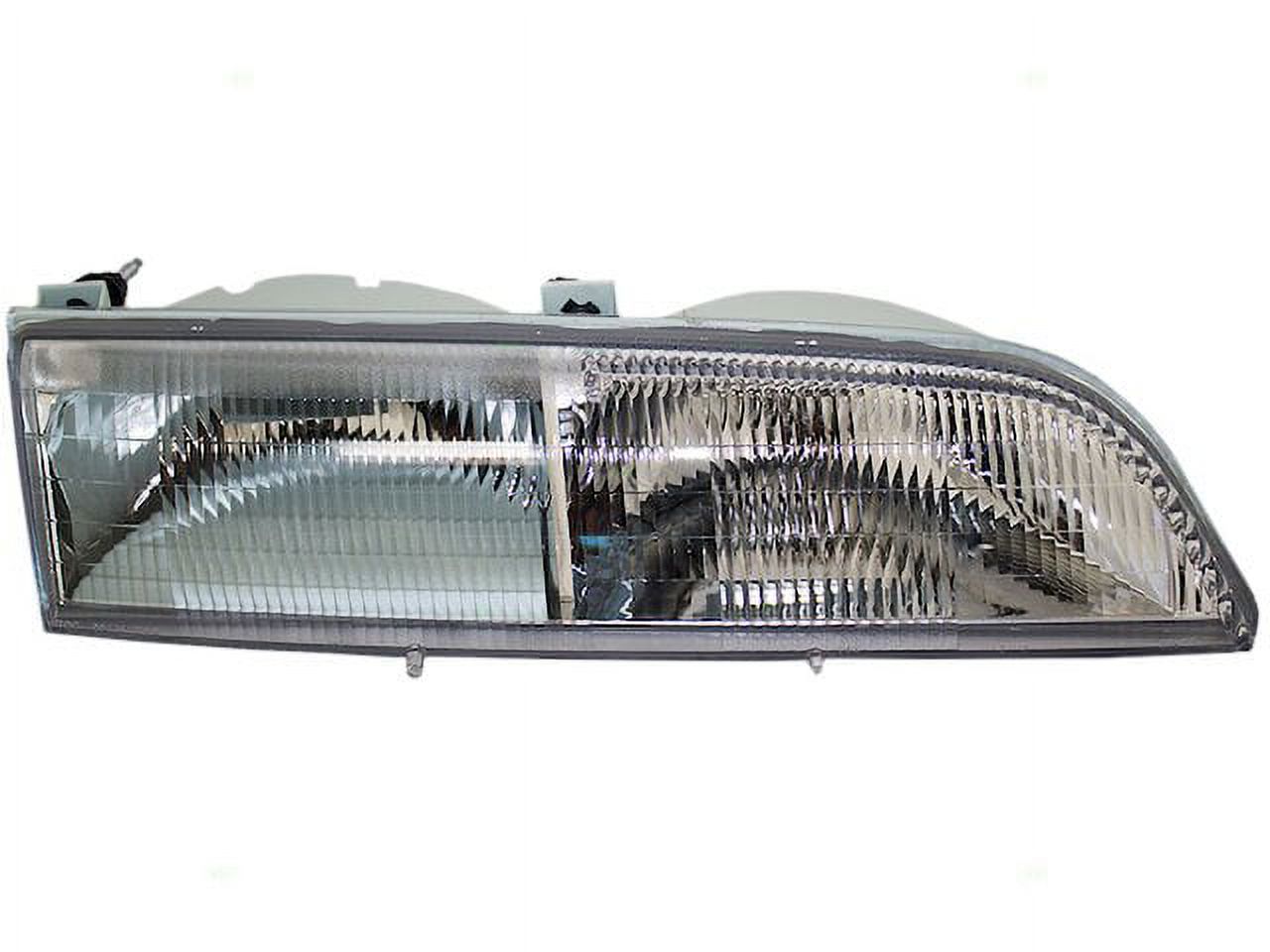 Right Headlight Assembly Compatible with 1989 1993 Ford Thunderbird