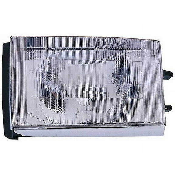 Right Headlight Assembly - Compatible with 1990 - 1993 Volvo 240 1991 1992