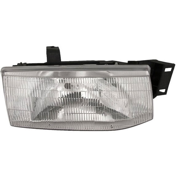 Right Headlight Assembly - Compatible with 1991 - 1996 Ford Escort 1992 1993 1994 1995