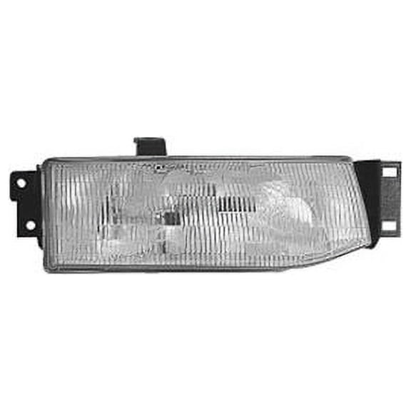Right Headlight Assembly - Compatible with 1991 - 1996 Ford Escort 1992 1993 1994 1995