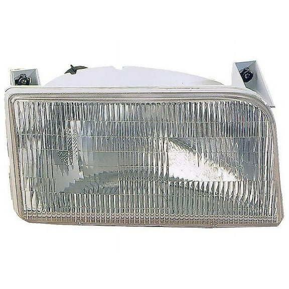 Right Headlight Assembly - Compatible with 1992 - 1997 Ford F-150 1993 1994 1995 1996