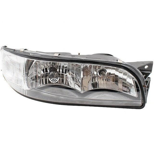 Right Headlight Assembly Compatible with 1997 1999 Buick LeSabre Custom FWD Sedan 4Door 3