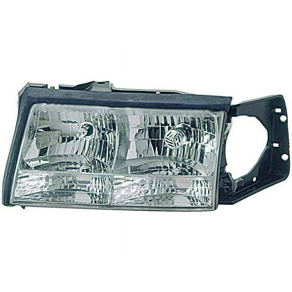 Right Headlight Assembly - Compatible with 1997 - 1999 Cadillac DeVille 1998