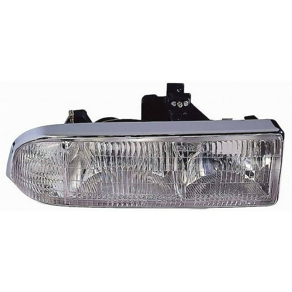 Right Headlight Assembly - Compatible with 1998 - 2004 Chevy S10 1999 2000 2001 2002 2003