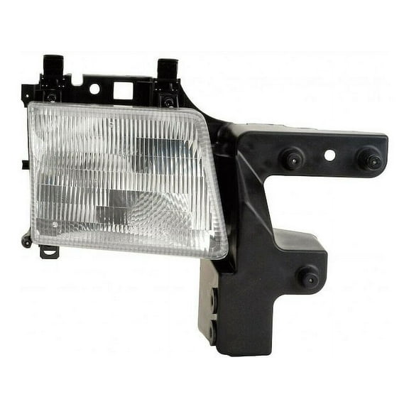Right Headlight Assembly - Compatible with 1999 - 2002 Dodge Ram 1500 Van 2000 2001