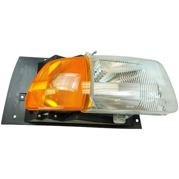 Right Headlight Assembly - Compatible with 1999 - 2008 Sterling Truck AT9500 2000 2001 2002 2003 2004 2005 2006 2007