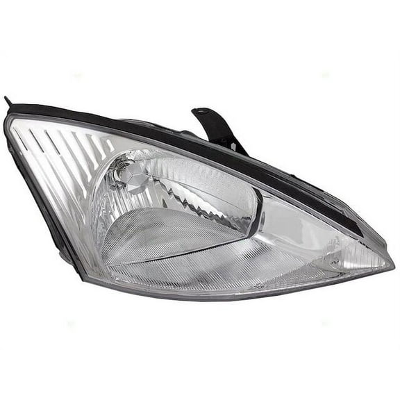 Right Headlight Assembly - Compatible with 2000 - 2004 Ford Focus 2001 2002 2003