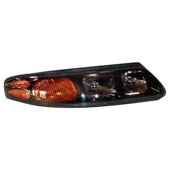 Right Headlight Assembly - Compatible with 2000 - 2004 Pontiac Bonneville Sedan 2001 2002 2003